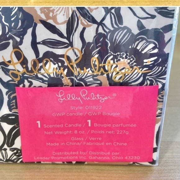 Lilly pulitzer Gwp candle onyx peony party - Picture 2 of 6